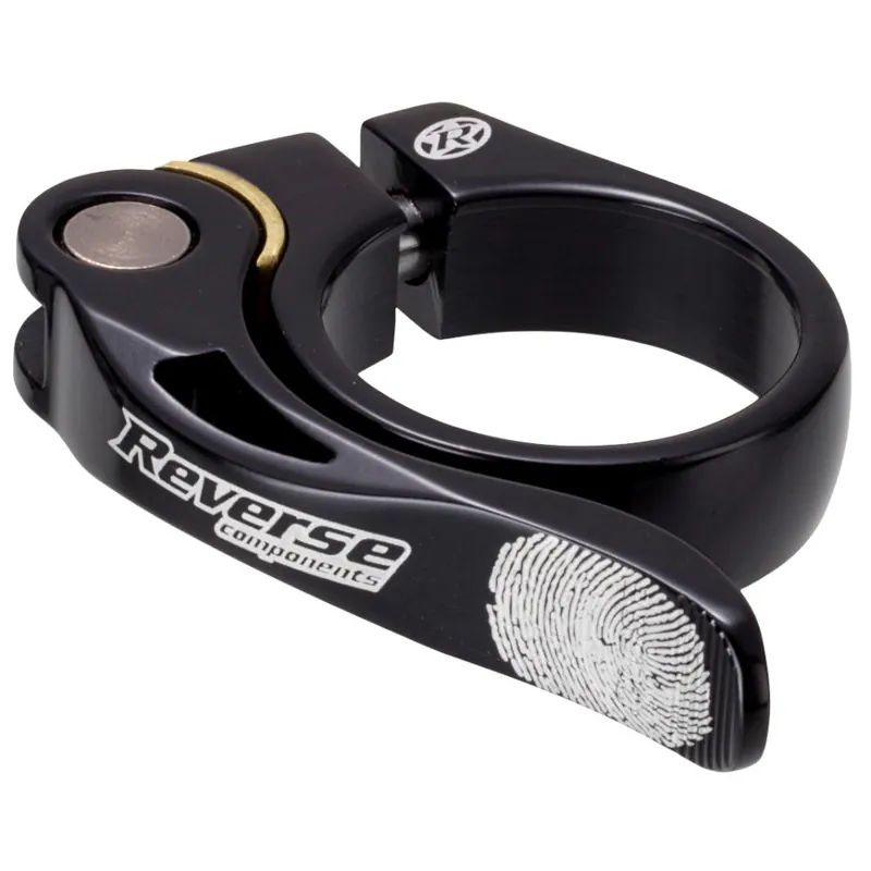 Reverse Components Long Life Seat Clamp - 31.8mm - black - Nyhed